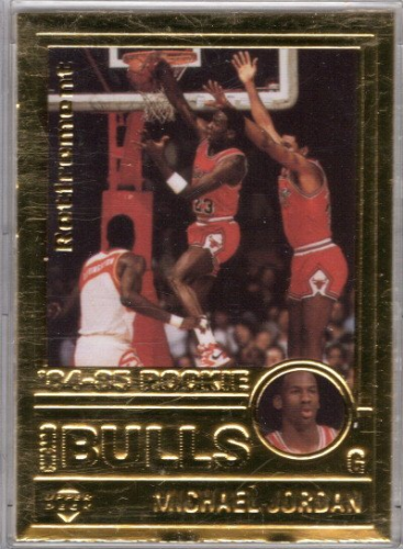 Michael Jordan Rookie Reprint 