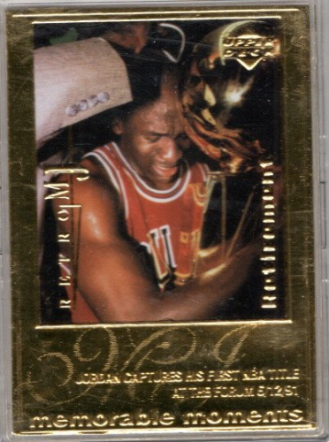 1999 Upper Deck 22K Gold Michael Jordan #4 Michael Jordan 
