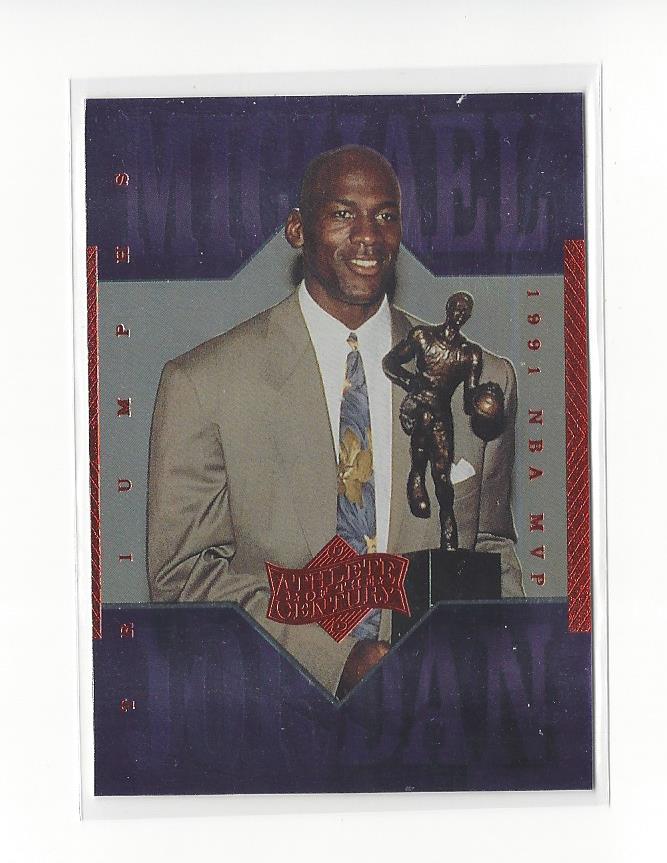 Michael Jordan Atleta del Siglo 1999 Upper Deck Singles - Tú eliges - Imagen 56 de 100