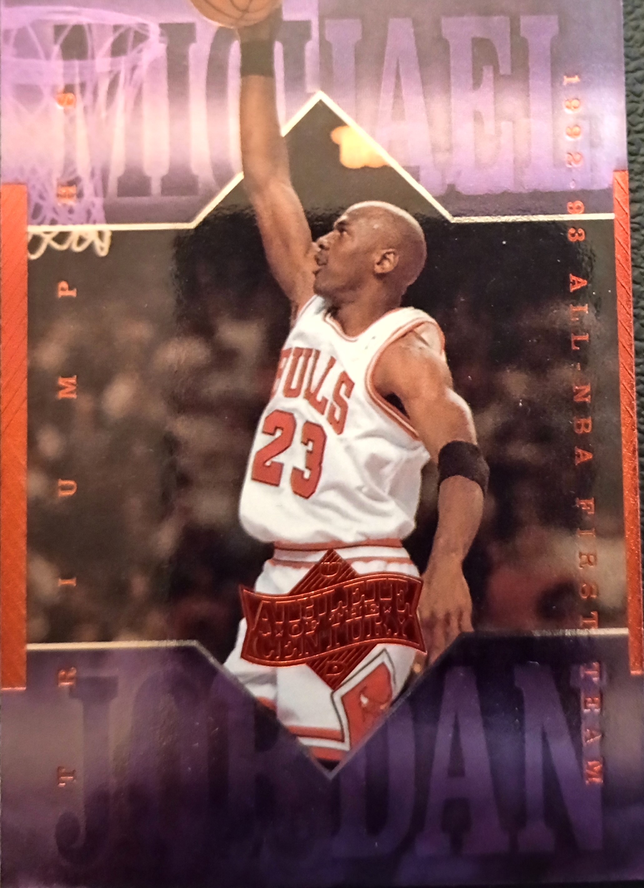 Michael Jordan Atleta del Siglo 1999 Upper Deck Singles - Tú eliges - Imagen 91 de 100