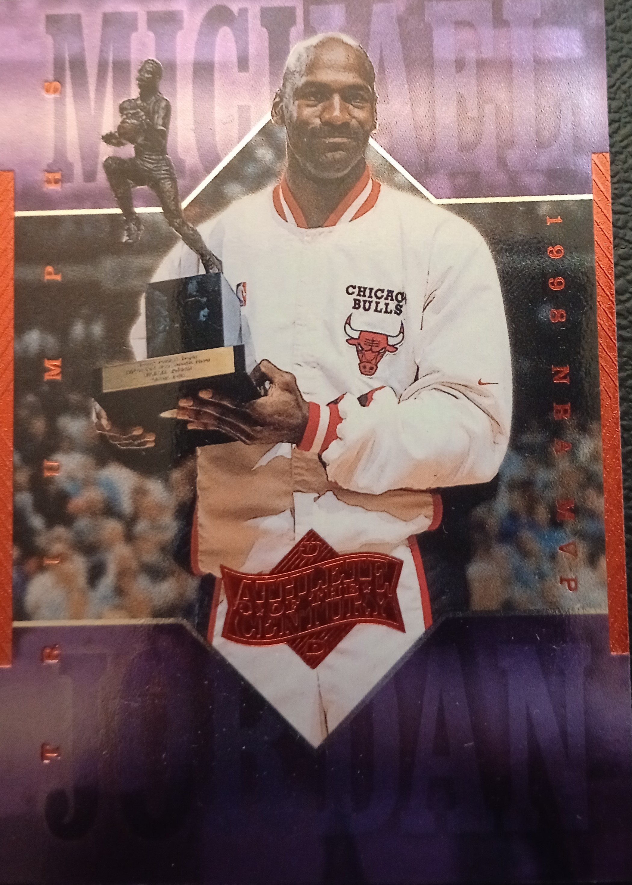 Michael Jordan Atleta del Siglo 1999 Upper Deck Singles - Tú eliges - Imagen 96 de 100