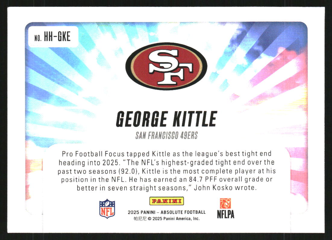 2025 Absolute Hog Heaven #16 George Kittle