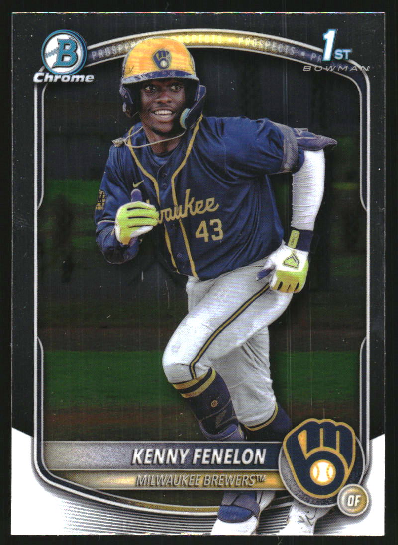 2025 Bowman Chrome Prospects #BCP190 Kenny Fenelon
