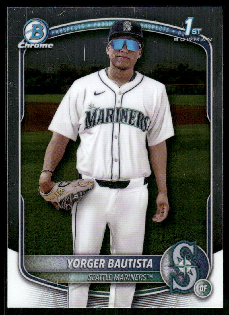 2025 Bowman Chrome Prospects #BCP194 Yorger Bautista