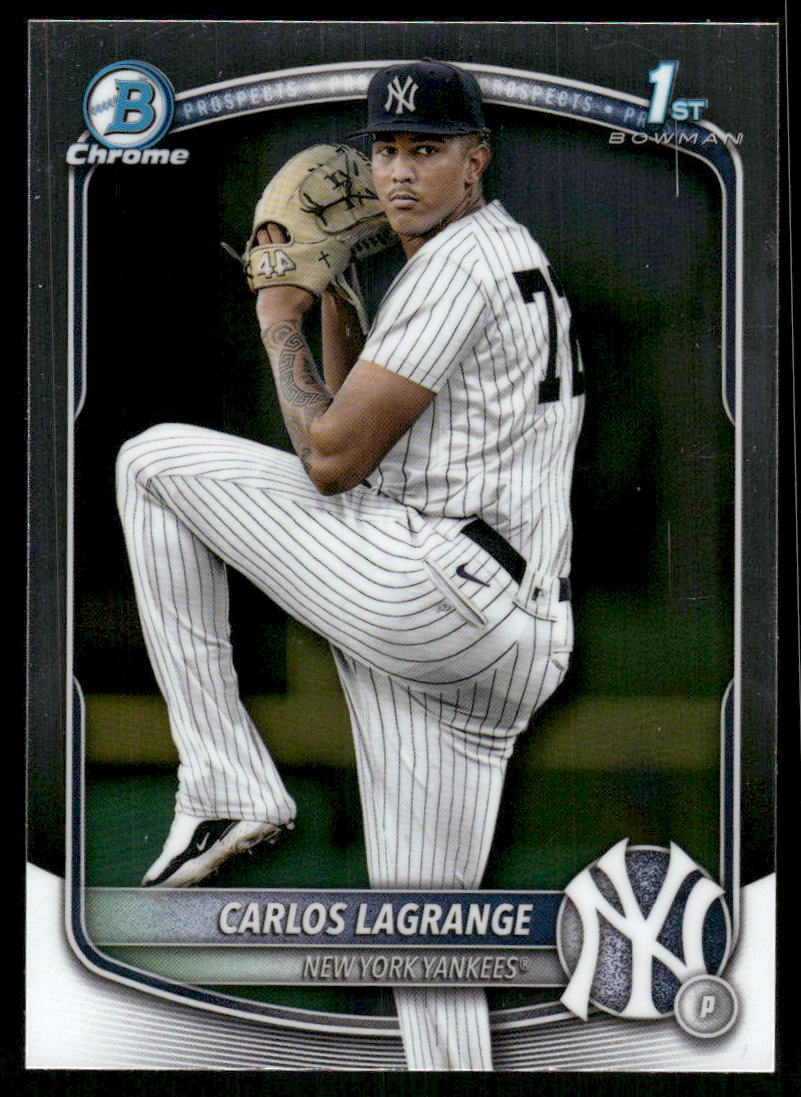 2025 Bowman Chrome Prospects #BCP202 Carlos Lagrange