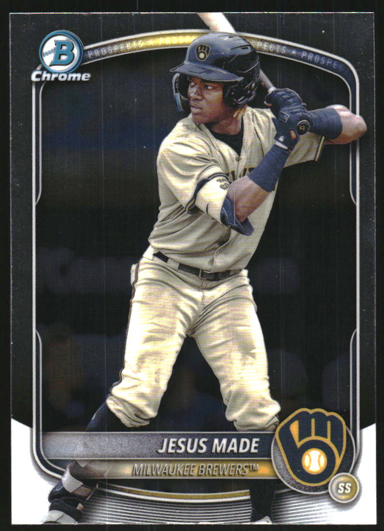 2025 Bowman Chrome Prospects #BCP245 Jesus Made