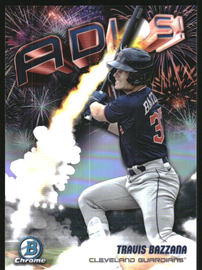 2025 Bowman Chrome Adios #AD12 Travis Bazzana