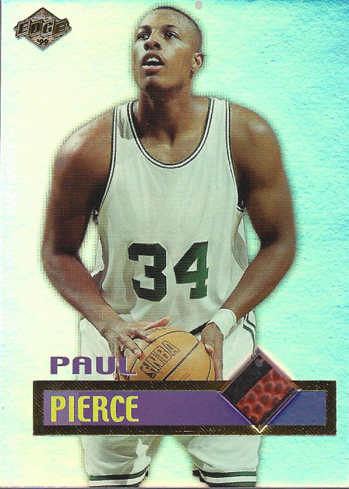1999 Collector's Edge Rookie Rage Game Ball #GG4 Paul Pierce