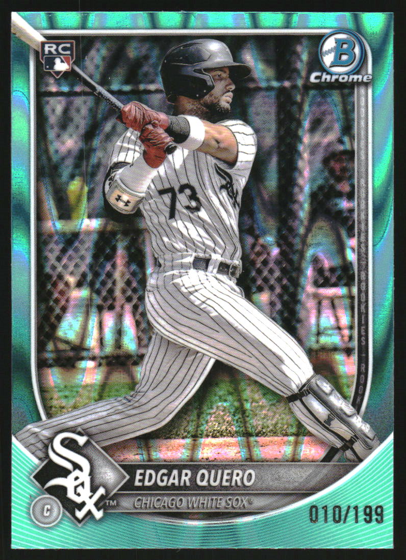 2025 Bowman Chrome Aqua Raywave Refractors #88 Edgar Quero /199