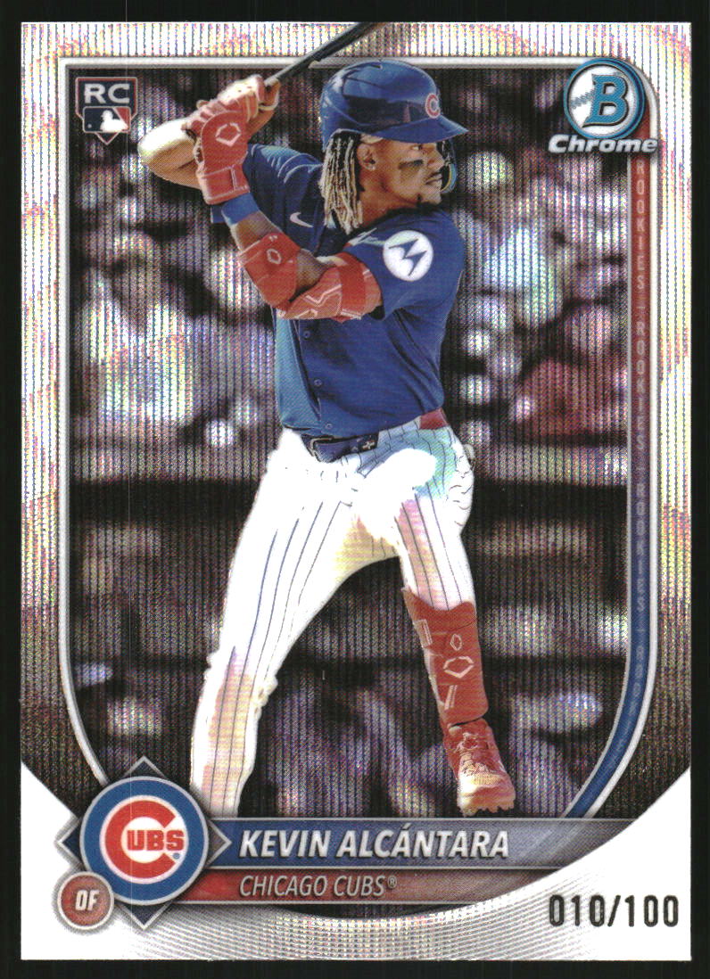 2025 Bowman Chrome Wave Refractors #44 Kevin Alcantara /100
