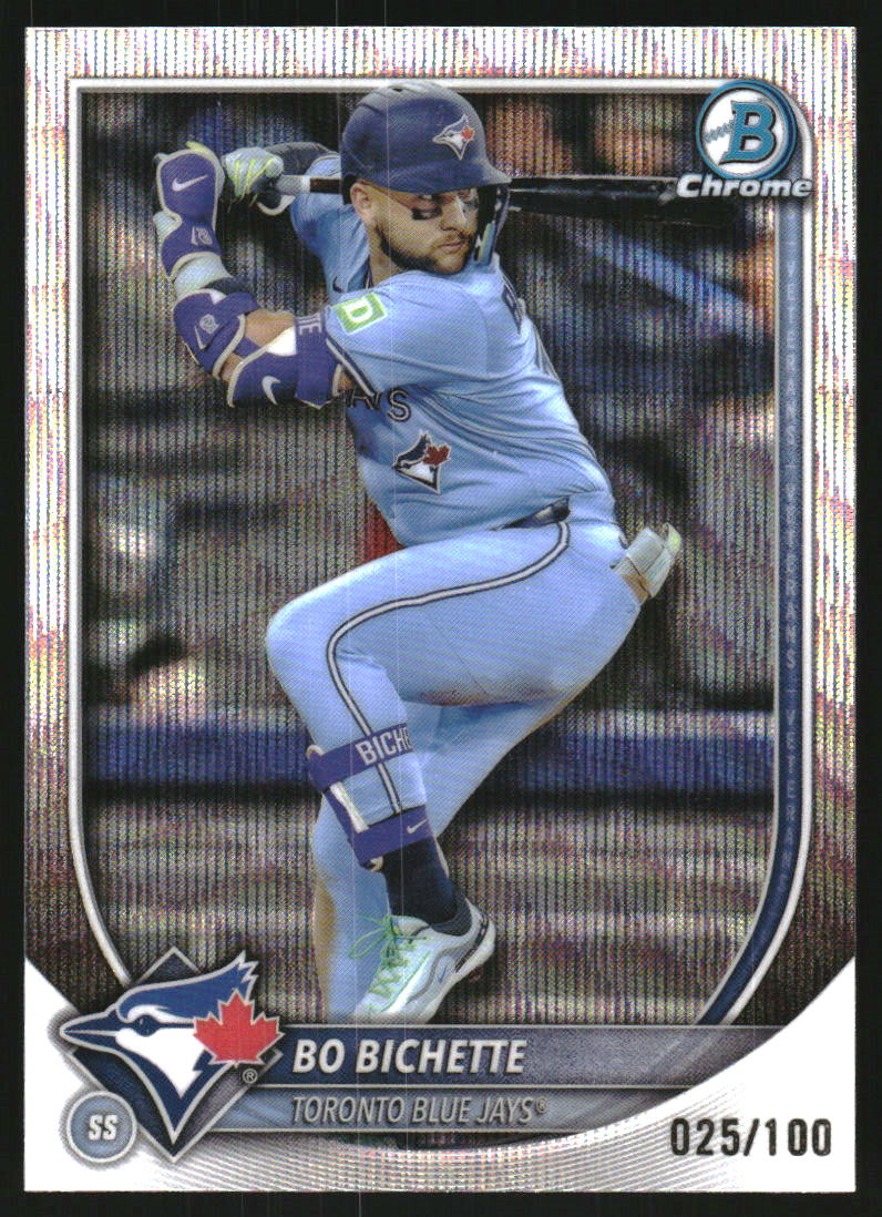 2025 Bowman Chrome Wave Refractors #56 Bo Bichette /100