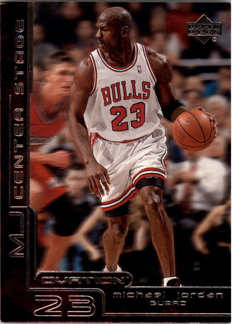 1999-00 Upper Deck Ovation MJ Center Stage #CS4 Michael Jordan