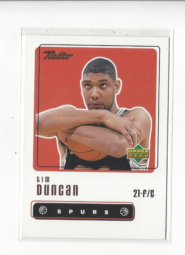 Tim Duncan cards (1998-2016) Spurs - You Choose - Bild 48 von 294