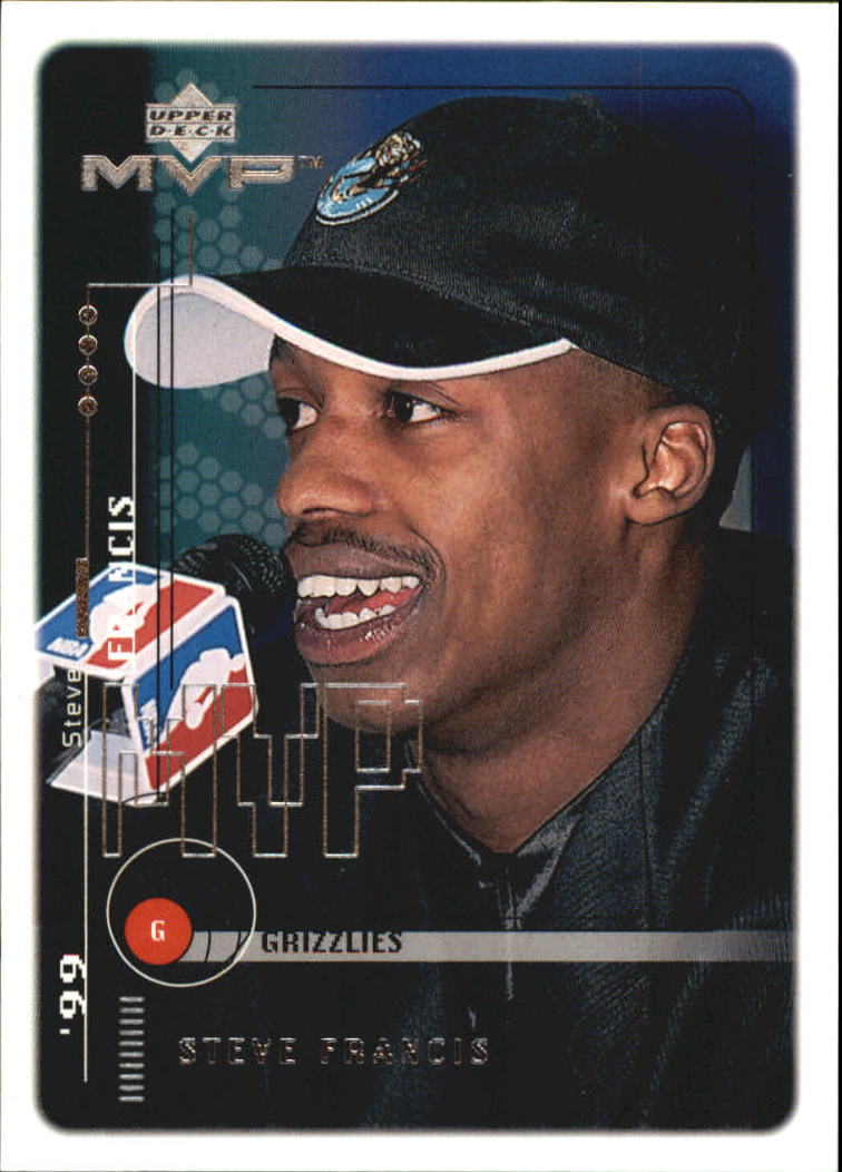 1999-00 Upper Deck MVP Silver Script #210 Steve Francis on