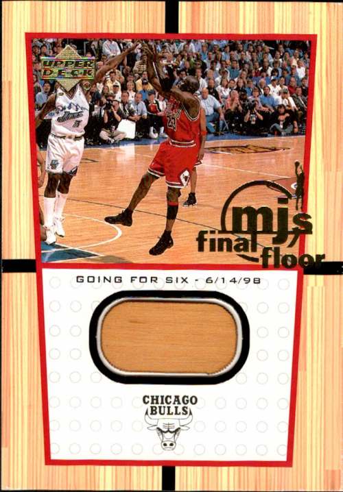1999-00 Upper Deck MJ Final Floor #FF9 Michael Jordan - JUMBO 
