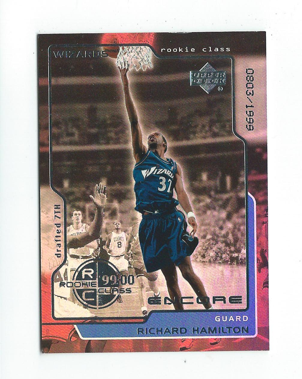 1999-00 Upper Deck Encore #97 Richard Hamilton RC