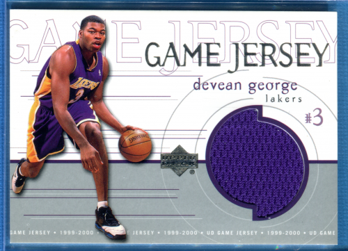 1999-00 Upper Deck Game Jerseys #GJ32 Devean George
