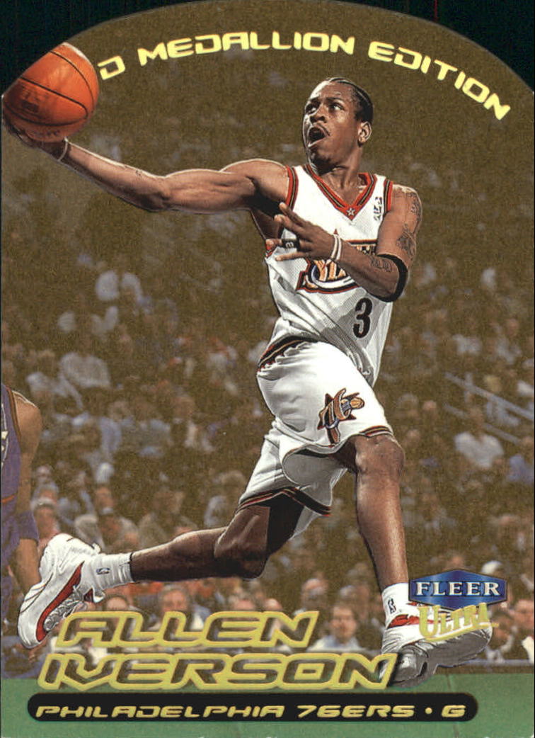 1999-00 Ultra Gold Medallion #20 Allen Iverson