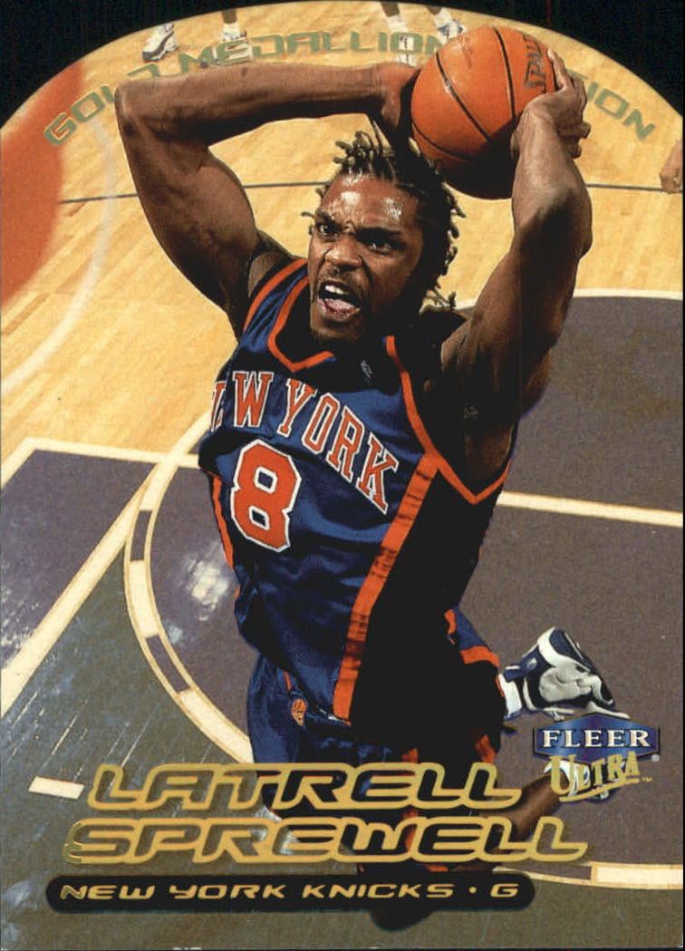 1999-00 Ultra Gold Medallion #45 Latrell Sprewell