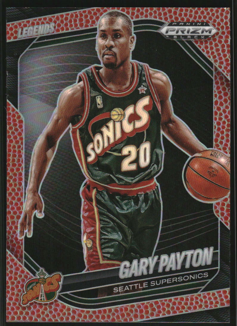 2024-25 Panini Prizm Black Prizms Basketball #280 Gary Payton LGD /225