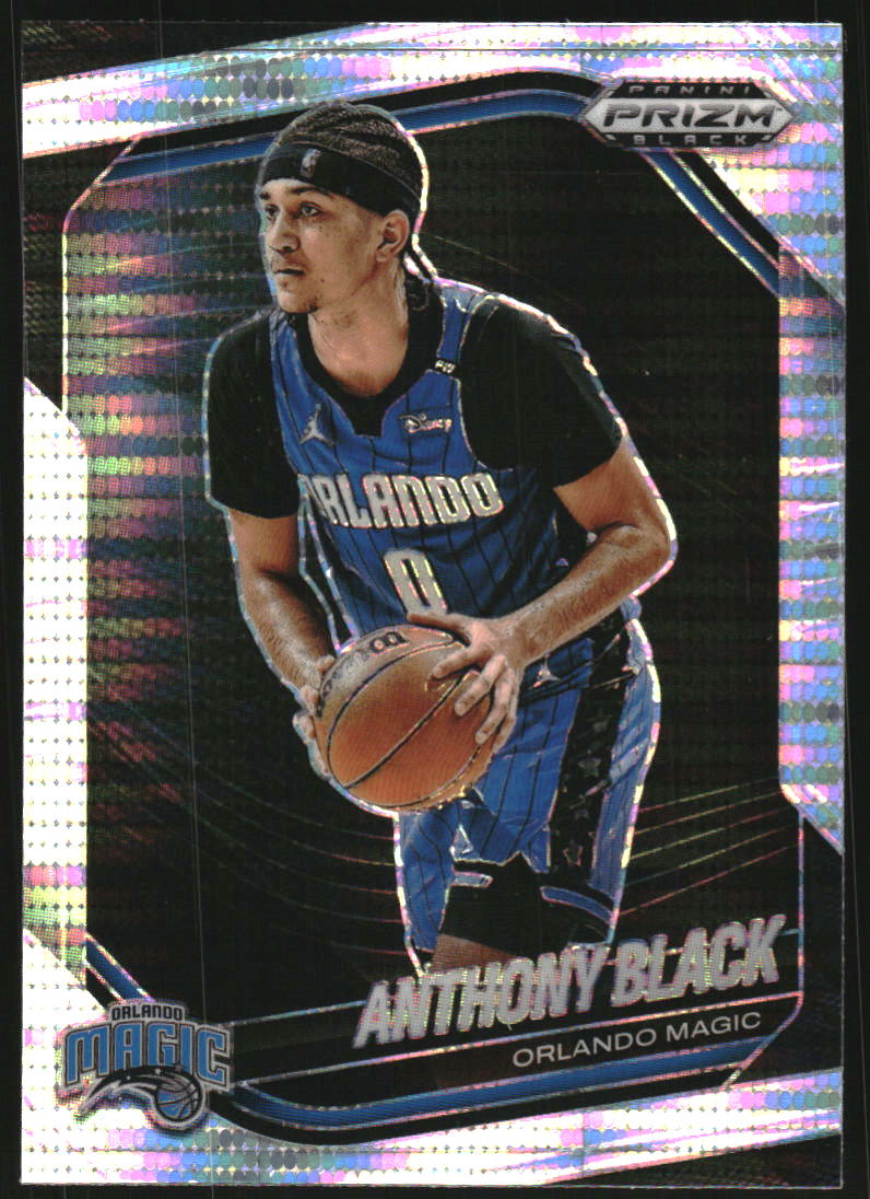 2024-25 Panini Prizm Black Prizms Pulsar #42 Anthony Black