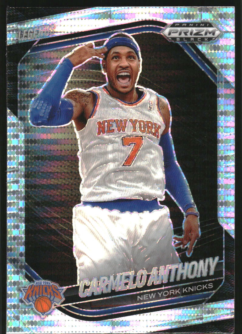 2024-25 Panini Prizm Black Prizms Pulsar #267 Carmelo Anthony LGD
