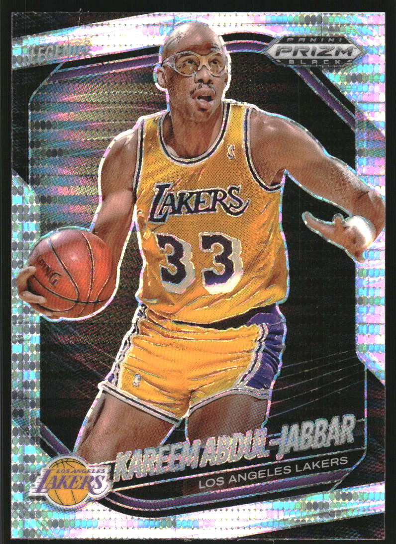 2024-25 Panini Prizm Black Prizms Pulsar #270 Kareem Abdul-Jabbar LGD