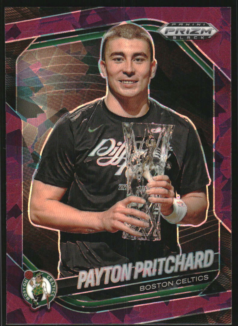 2024-25 Panini Prizm Black Prizms Purple Ice #212 Payton Pritchard /149