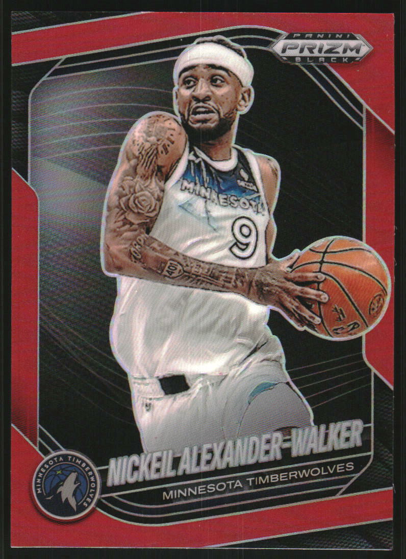 2024-25 Panini Prizm Black Prizms Red #193 Nickeil Alexander-Walker /299