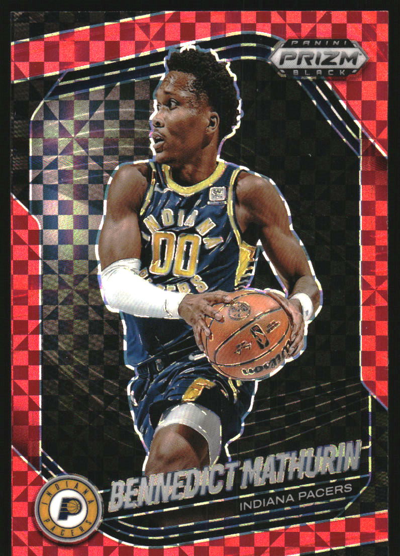 2024-25 Select White Prizms #343 Bennedict Mathurin /125 on
