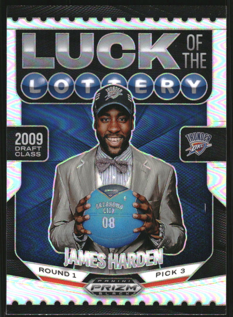 2024-25 Panini Prizm Black Luck of the Lottery Prizms Silver #11
