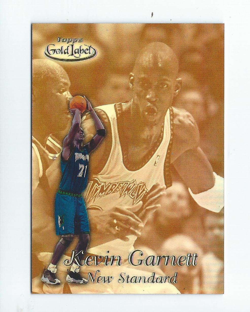 1999-00 Topps Gold Label New Standard #NS2 Kevin Garnett