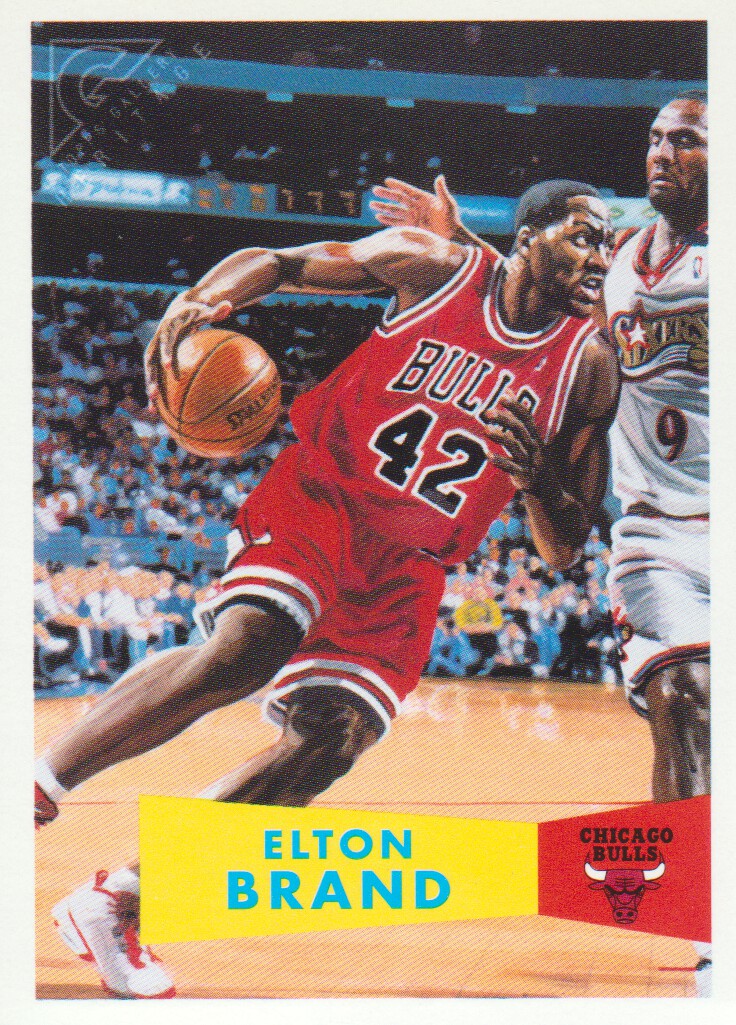 199900 Topps Gallery Heritage TGH2 Elton Brand Chicago