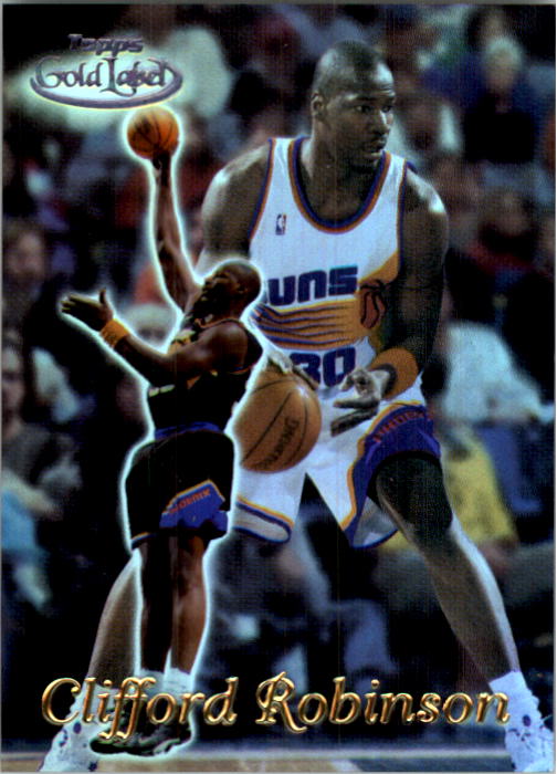 1999-00 Topps Gold Label Class 1 Black Label #75 Clifford Robinson