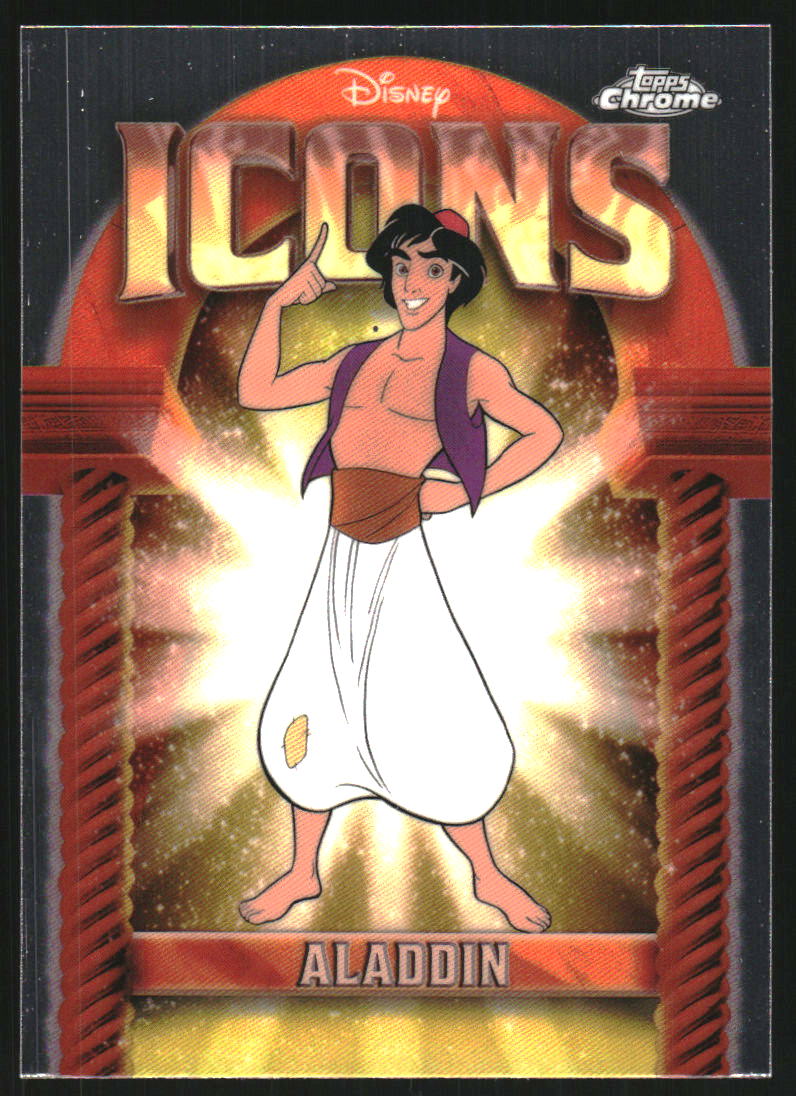 2025 Topps Chrome Disney Icons #DI31 Aladdin on Fanatics Collect