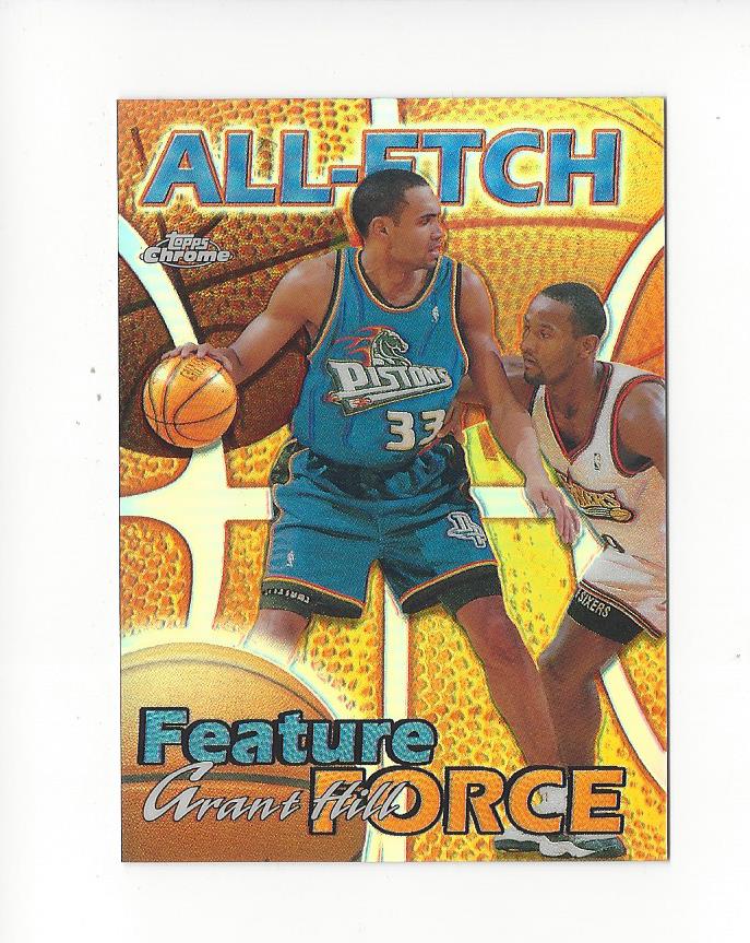 1999-00 Topps Chrome All-Etch Refractors #AE3 Grant Hill