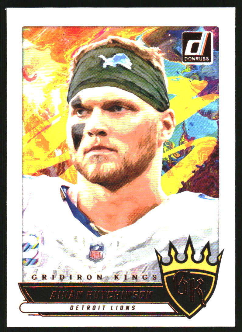 2025 Donruss Gridiron Kings #10 Aidan Hutchinson