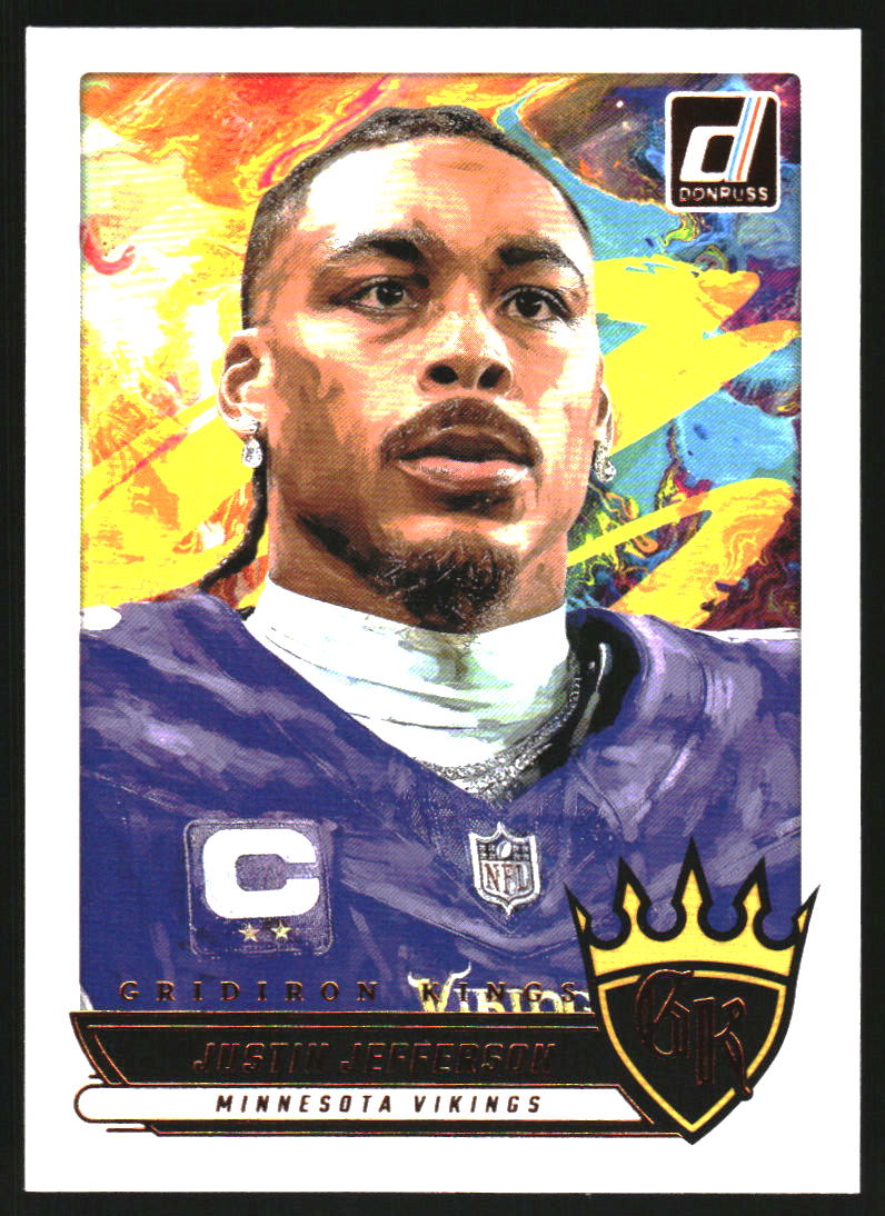 2025 Donruss Gridiron Kings #15 Justin Jefferson