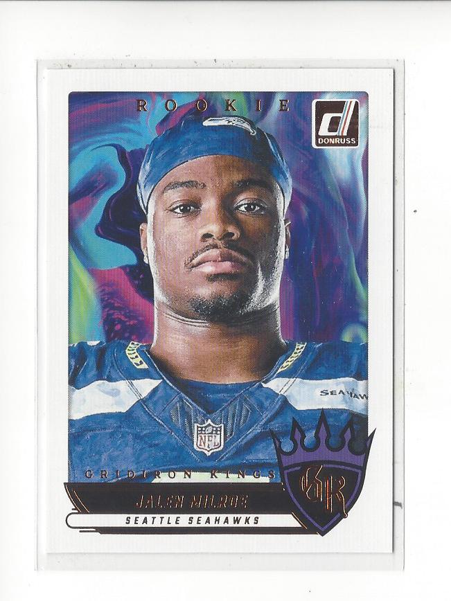 2025 Donruss Rookie Gridiron Kings #14 Jalen Milroe