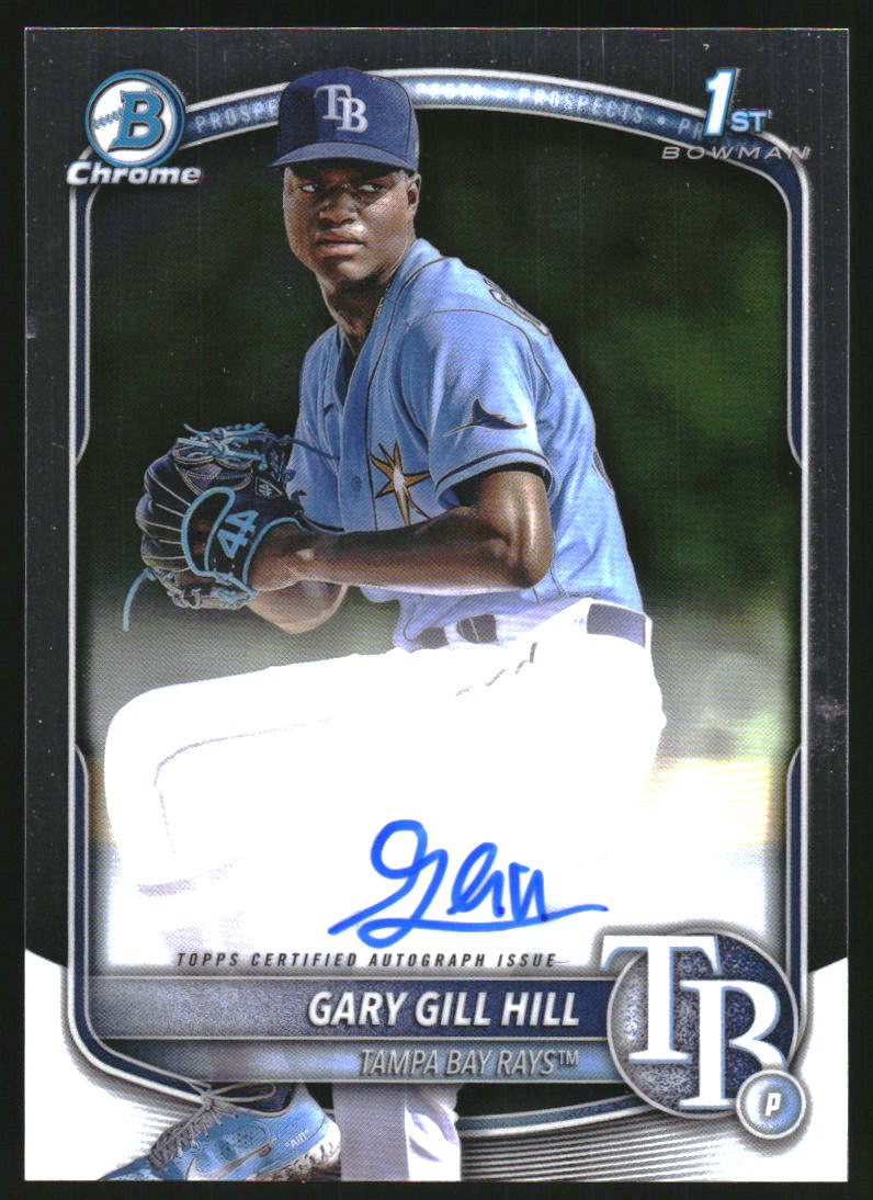 2025 Bowman Chrome Prospect Autographs #CPAGG Gary Gill Hill