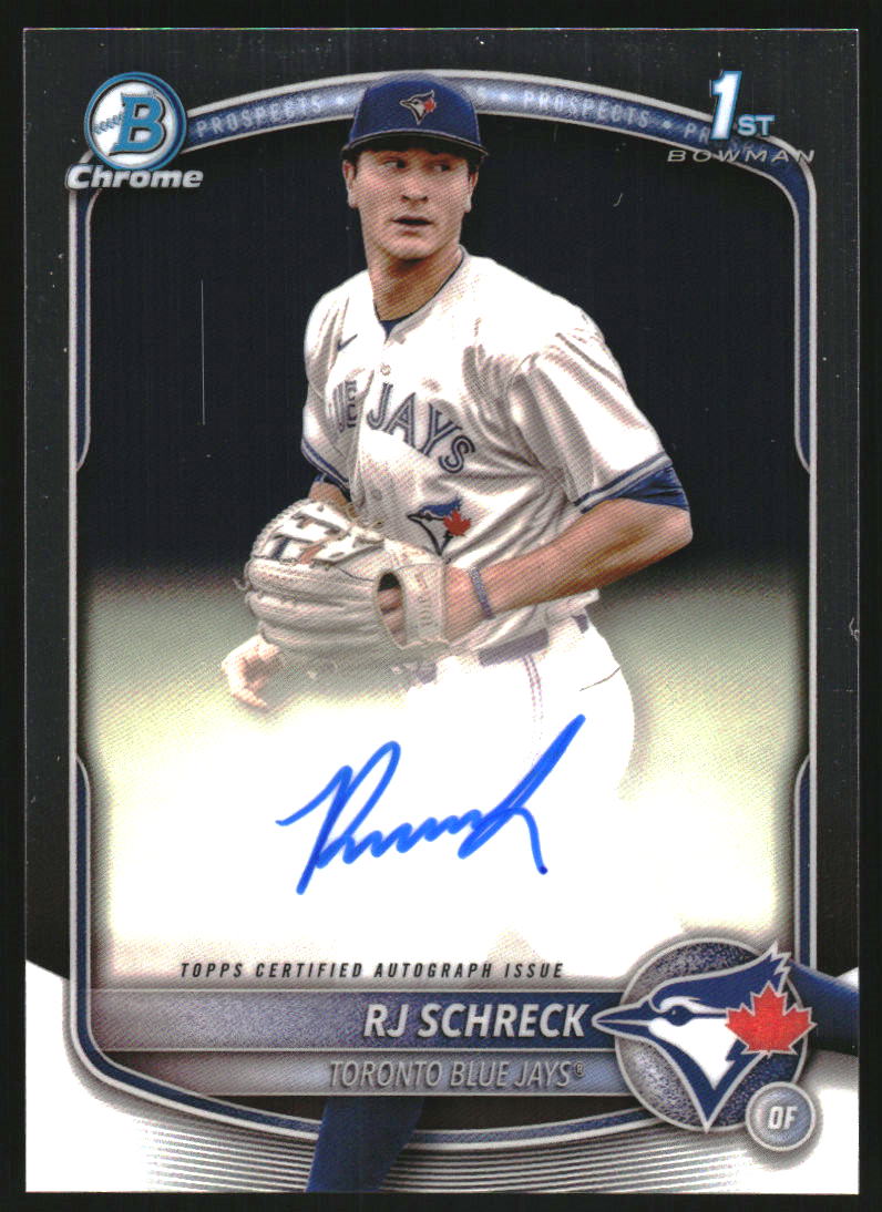 2025 Bowman Chrome Prospect Autographs #CPARSC RJ Schreck Auto