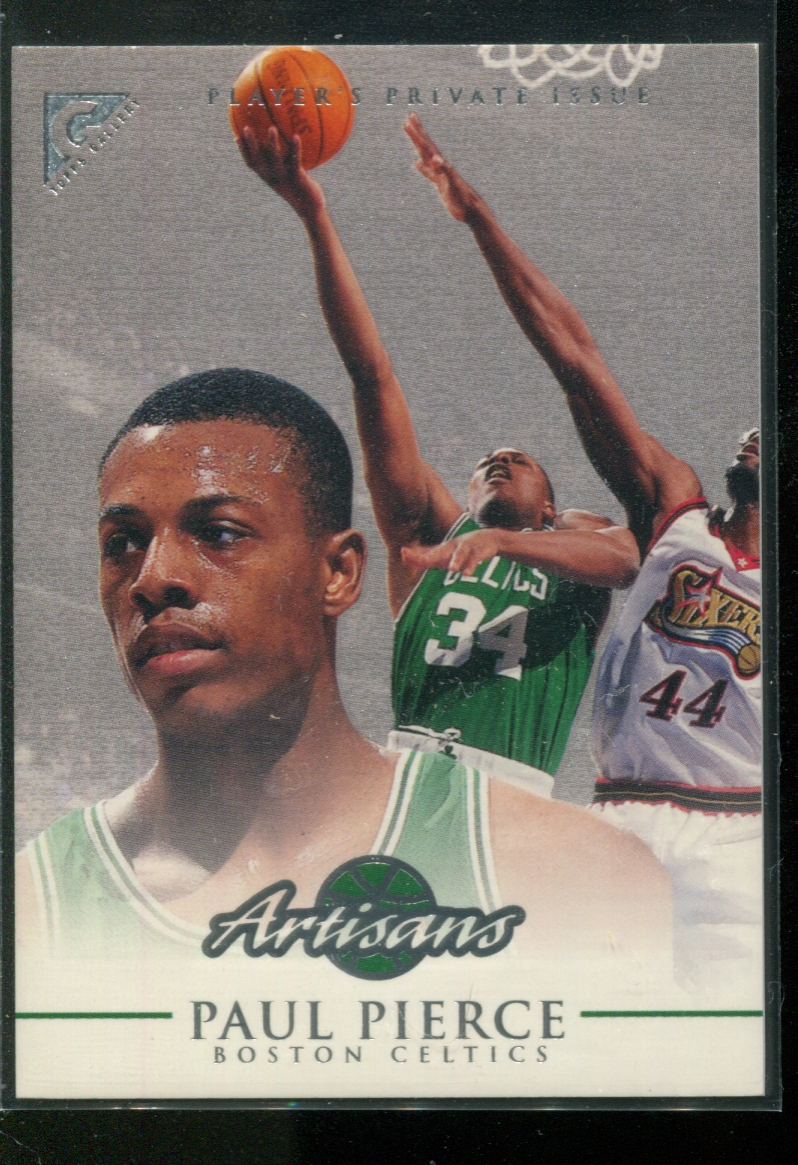 1999-00 Topps Gallery Player's Private Issue #119 Paul Pierce ART