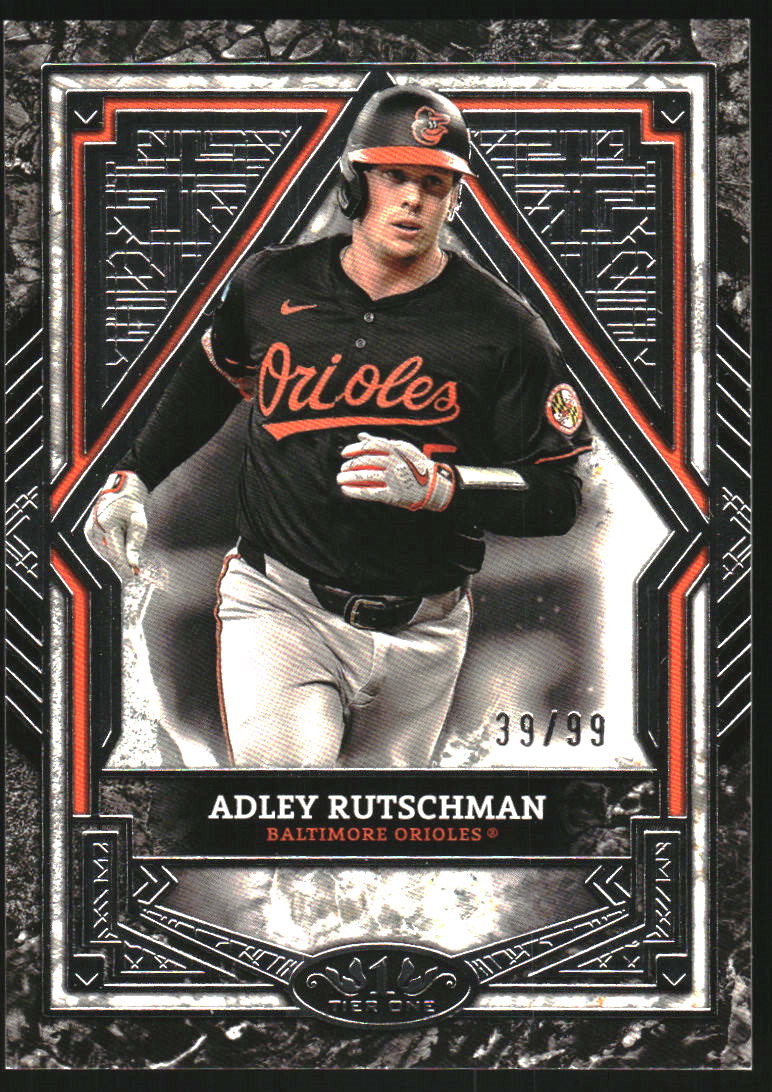 2025 Topps Tier One Silver Foil #44 Adley Rutschman on Fanatics 