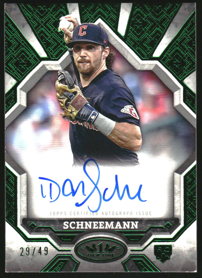 2025 Topps Tier One Break Out Autographs Green Foil #BOADS Daniel 