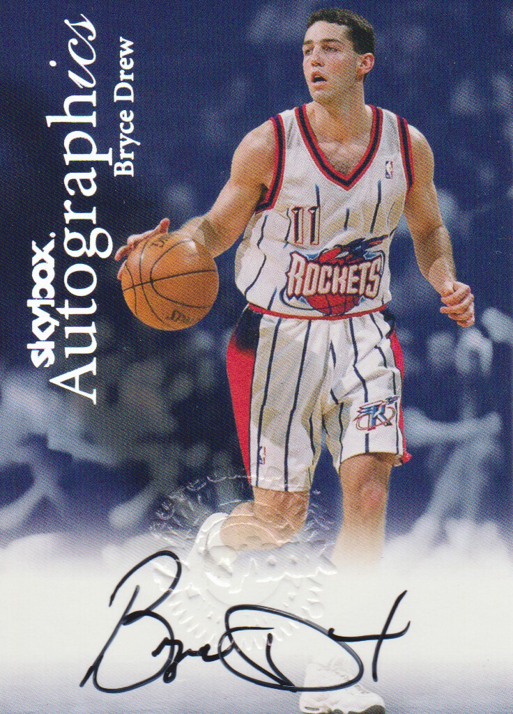 1999-00 SkyBox Premium Autographics #27 Bryce Drew