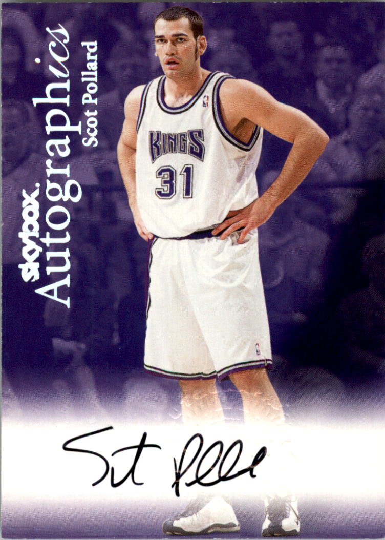 1999-00 SkyBox Premium Autographics #87 Scot Pollard