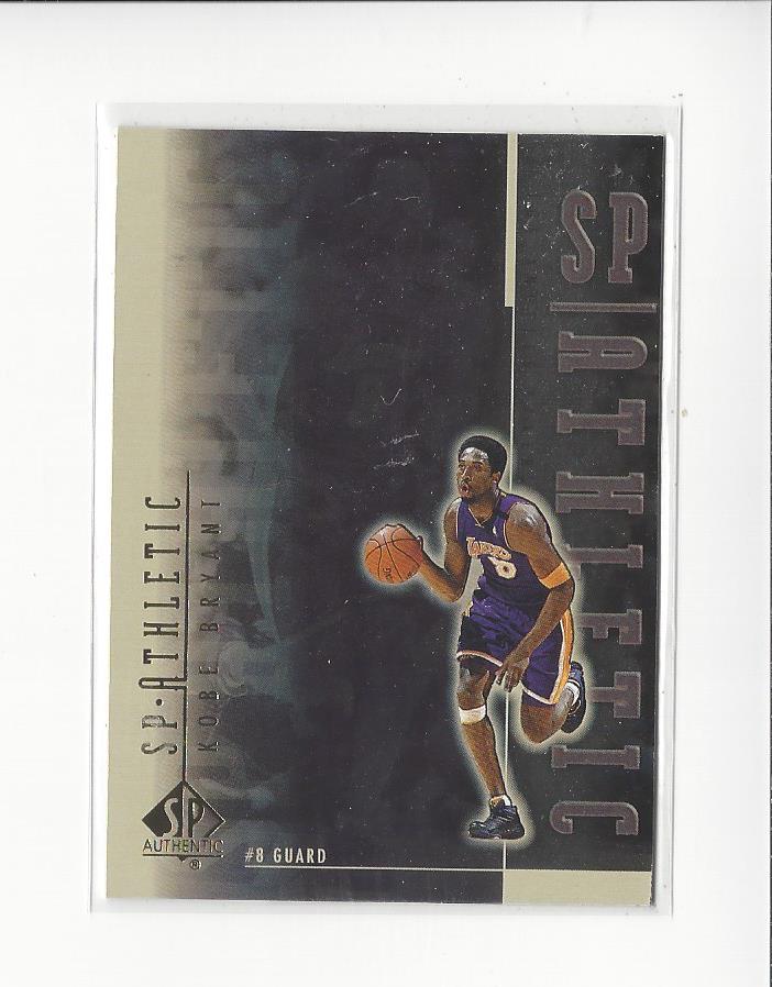 1999-00 SP Authentic Athletic #A8 Kobe Bryant