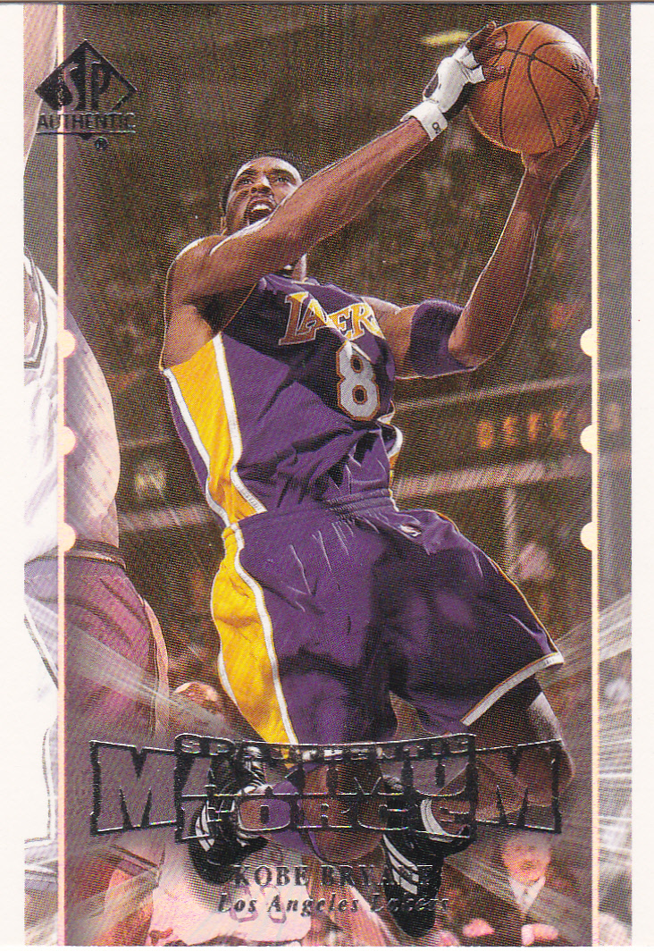 1999-00 SP Authentic Maximum Force #M8 Kobe Bryant