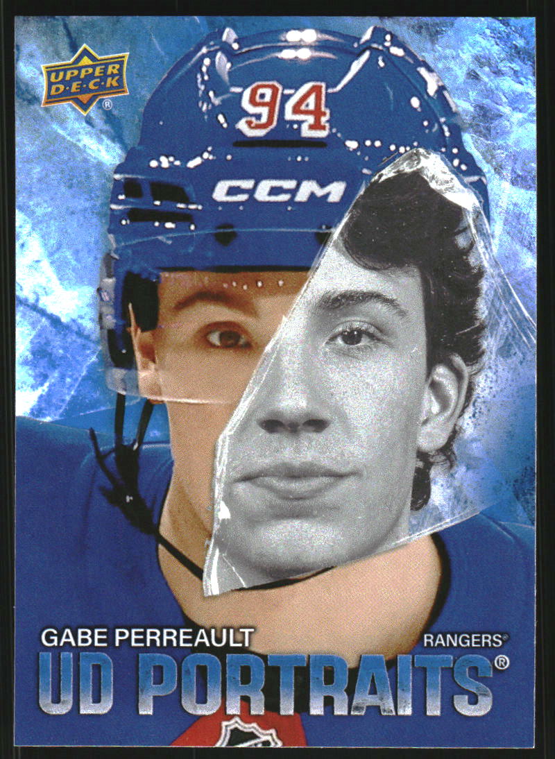 2025-26 Upper Deck UD Portraits #P14 Gabe Perreault