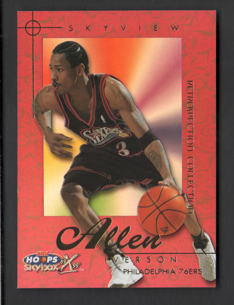 NBA popular Hoops 99-00 Allen Iverson